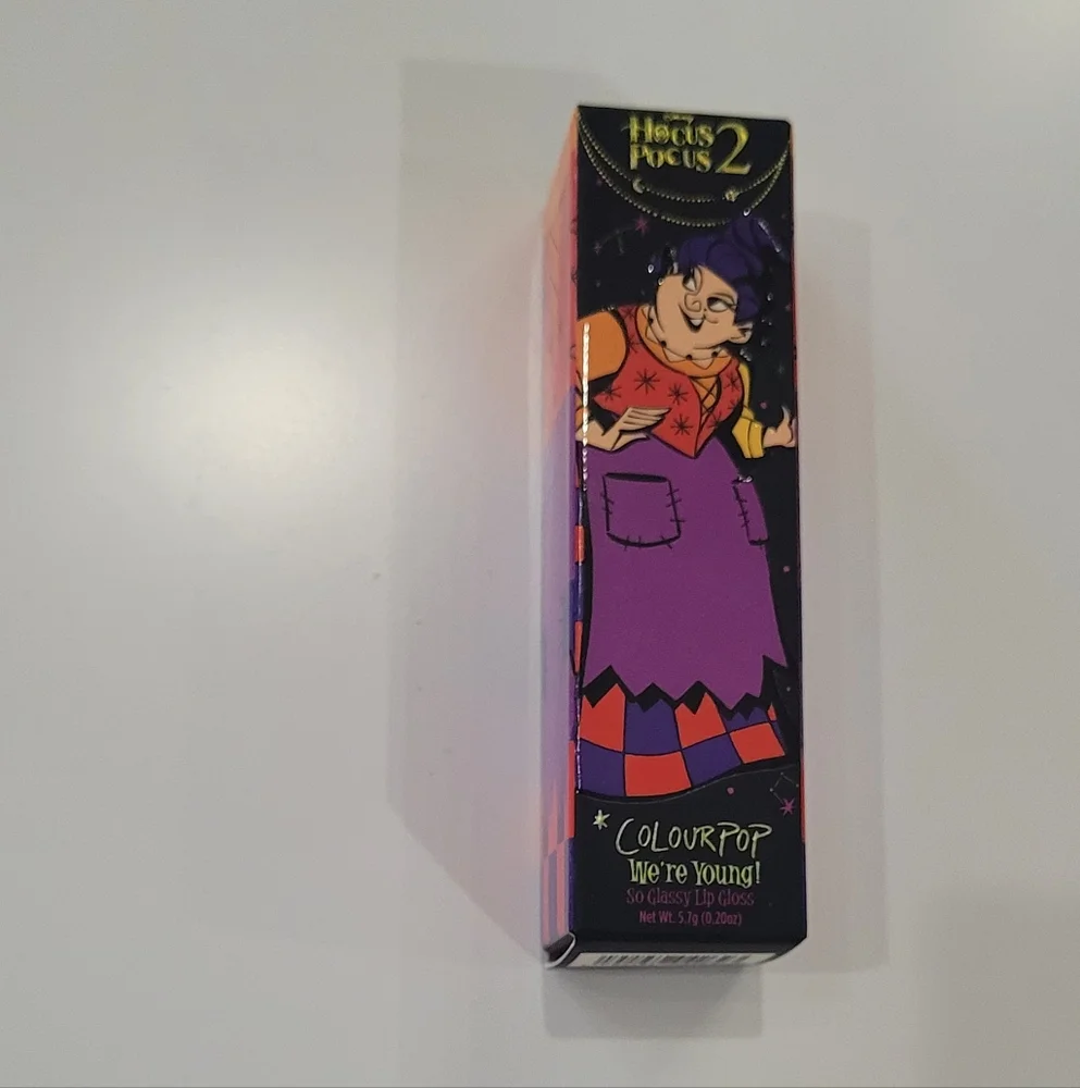 Hocus Pocus 2 Glitter Lip Gloss We're Young Neutral Colourpop Shine Makeup